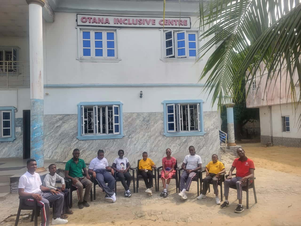 Gilt Counselling Consult donating chairs to Otana Inclusive Centre