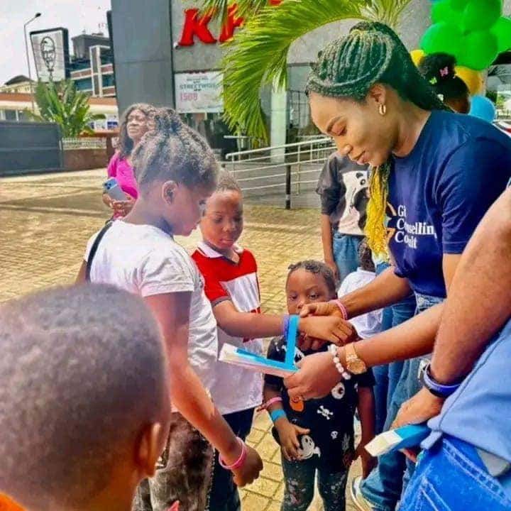 Gilt Counselling Consult team member engaging with children at the 2026 Children's Day celebration - Event photo 4