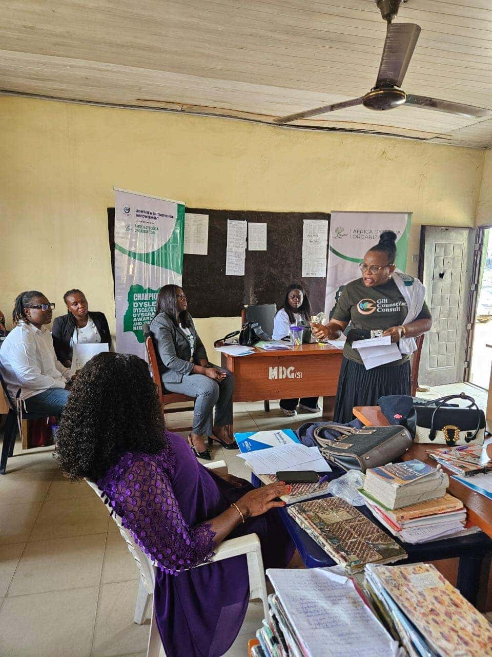 Gilt Counselling Consult facilitating a session at the 2026 teachers training on Dyslexia, Dyscalculia, and Dysgraphia awareness - Event photo 2
