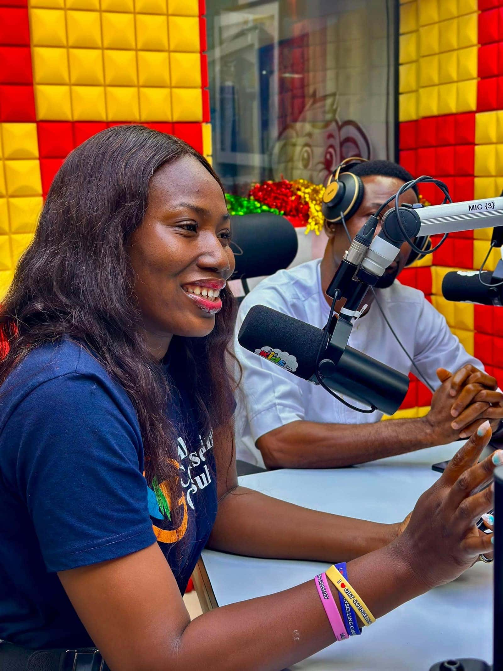 Gilt Counselling Consult representative on-air at Kids FM Port Harcourt 101.7FM - Event photo 1